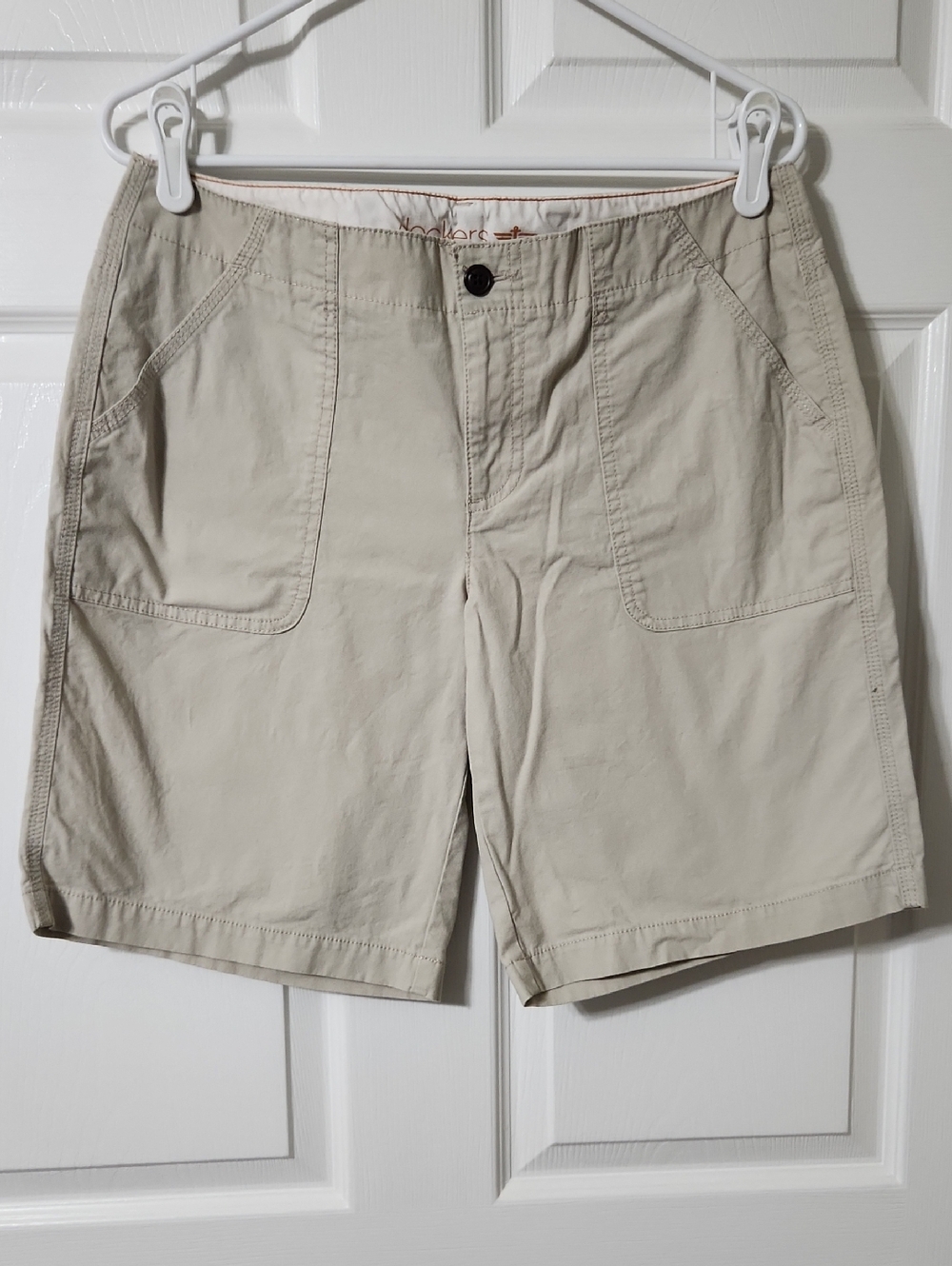 Dockers Women's Tan Bermuda Shorts, Size 10